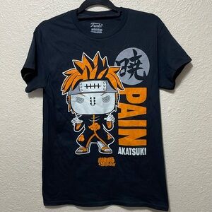 Funko Vintage Naruto Shippuden Black Boys Tee Shirt. Good Condition. Size S.